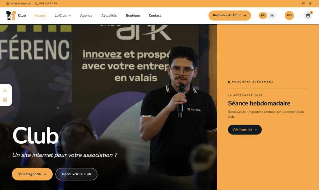 All4Club — le club en ligne